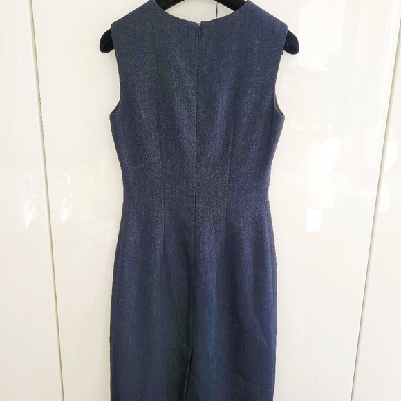 Comrags Sheath Dress in Heathered Blue Size XS - Picture 4 of 10